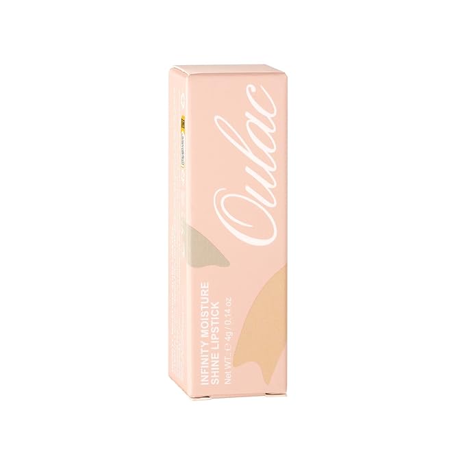 Oulac Moisturizing Pink Lipstick for Women - Tinted Lip Balm with Shimmmer, Lightweight Lip Makeup, Nourishing & Hydrating Formula, Vegan & Gluten Free, PG03 Pink Jewel
