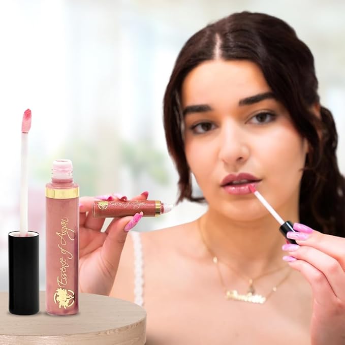 Essence Of Argan Lipgloss (Pink Bronze)
