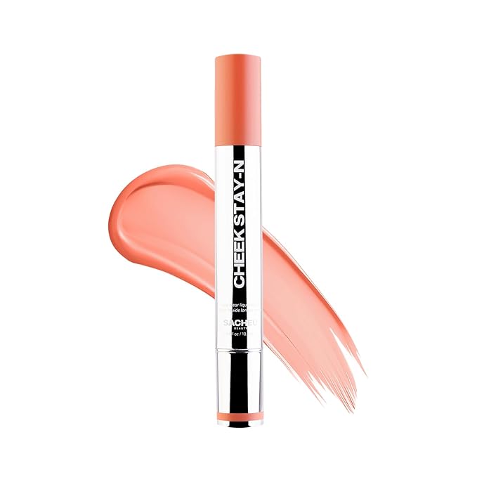 Sacheu Cheek STAY-N Liquid Blush, Dewy Finish, I'm Playful