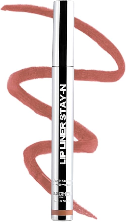 Sacheu Lip Liner STAY-N Peel Off Lip Stain, Longwear, p-INKED