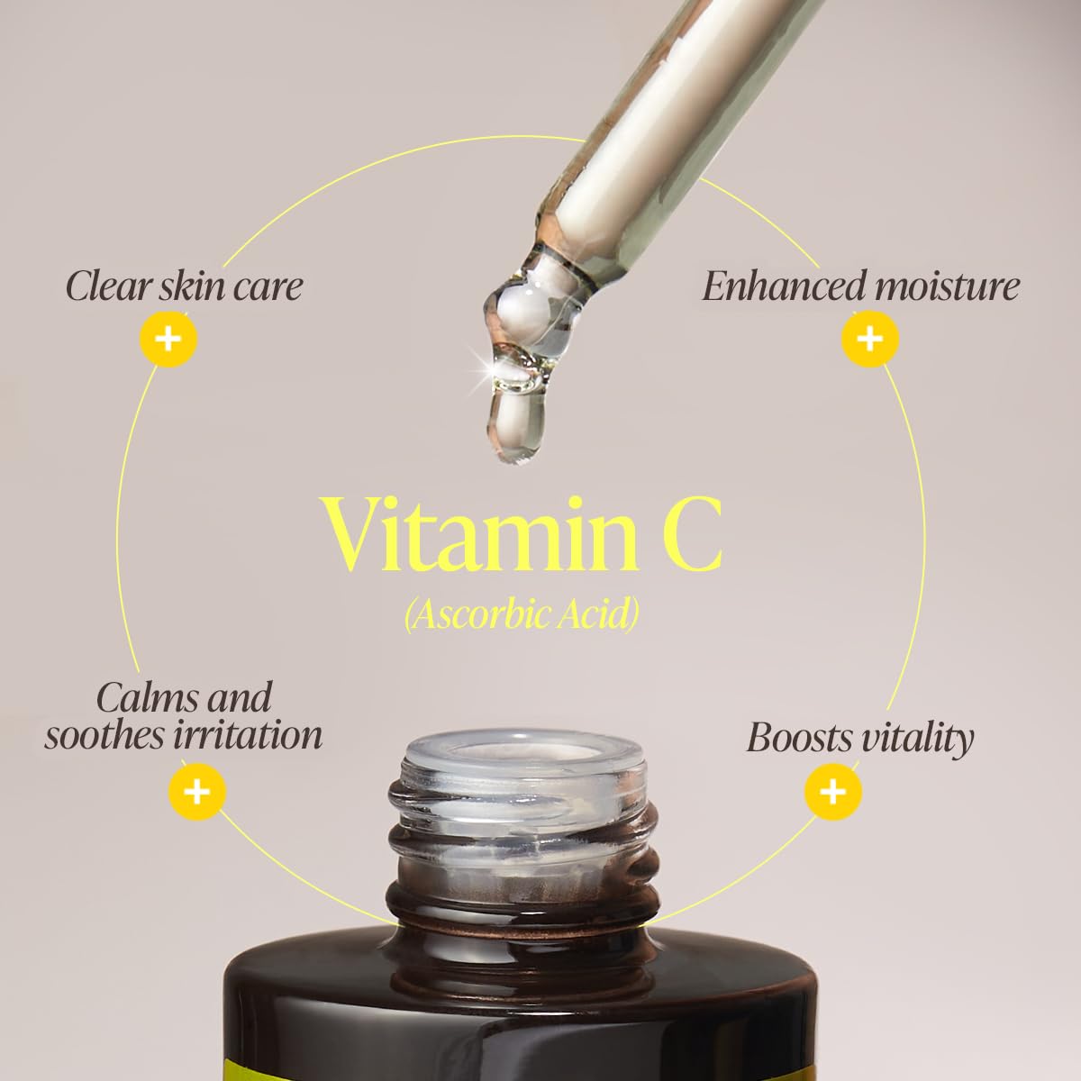GOODAL Green Tangerine Vita C 15 Ampoule, Korean Skin Care, Vitamin C Serum, Hydrating Daily Facial Care for Fine Lines, Dull Skin, K Beauty, 16g/0.56 Oz