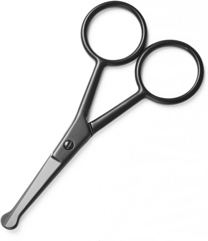 Motanar Multicolor Professional Grooming Scissors for Facial Hair Removal