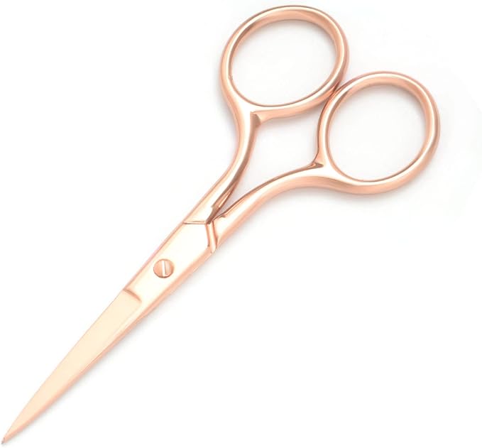 Motanar Multicolor Professional Grooming Scissors for Facial Hair Removal