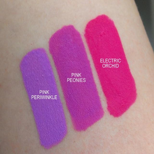 Aromi Pink Peonies Matte Liquid Lipstick, Magenta Fuchsia Shade