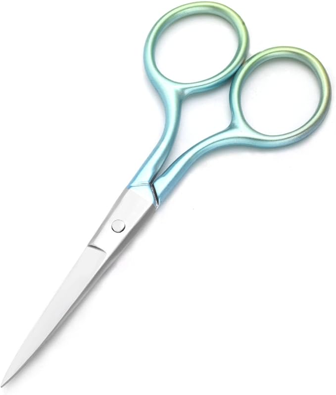 Motanar Multicolor Professional Grooming Scissors for Facial Hair Removal