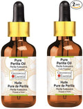 Greenwood Essential Perilla Oil (Perilla frutescens) with Glass Dropper | Cold Pressed | Natural | Undiluted | For Diluting Essential Oils | For Skin & Massage | Men & Women | 5ml X 2 (0.33 oz)