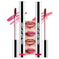 Hxssll 2 Pcs Matte Liquid Lip Stain Peel Off Lip Liner, Long Lasting Lip Tattoo, Waterproof & Transfer-Proof Lip Liner Peel Off Lip Gloss for All Skin Types. 0.12 fl oz #00+#06