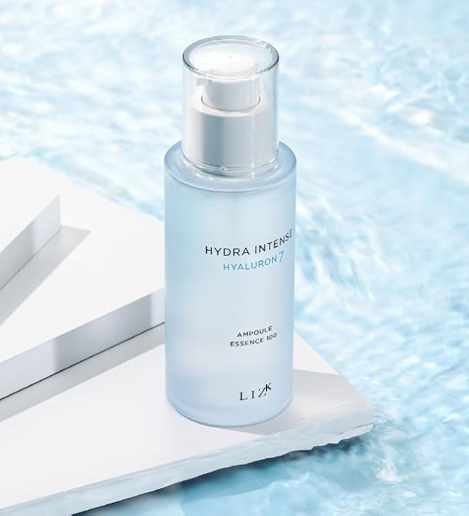 LIZK Hydra Intense Haluron 7 Ampoule Essence 100 50ml/1.16fl.oz, Moistuirzing, Glowy skin, for dry skin type hydrating
