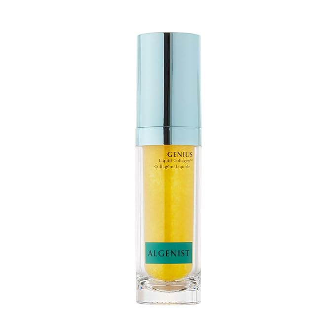 Algenist GENIUS Liquid Collagen Serum - Firming & Hydrating Vegan Face Serum with Alguronic Acid + Vitamin E - Helps Visibly Minimize Fine Lines + Wrinkles & Improve Elasticity (2 oz)