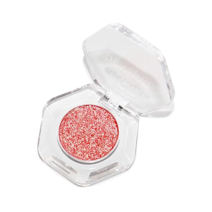 Bistopia Holographic Glitter Single Eyeshadow, Pearlescent Shimmer Metallic Cream Powder Eye Makeup, Blendable Long Lasting Waterproof, Multi-Use Face Highlighter, 2g (Monarch)