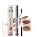IATMOMOD Light Taupe Liquid Matte Lip Liner Stain Peel Off with Tweezer, Long Lasting, Waterproof Matte Lipstick Lip Gloss Tattoo for Women, Transfer-prof Lip Tint Makeup for All Skin Types 04#