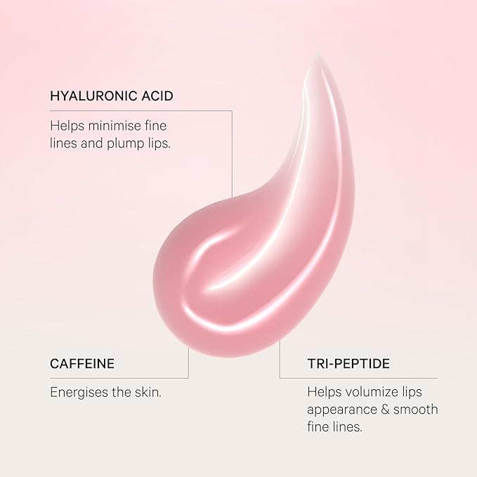 MZ SKIN Volumizing Lip Perfector | Plumping & Hydrating Lip Gloss with Peptides and Caffeine for Fuller, Smoother Lips, 3 mL /.10 oz