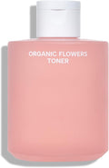 Whamisa Organic Flowers Toner Deep Rich, 97.4% Organic, Facial Toner, Essence, Damask Rose Flower Oil, Waterless Formula, Hydrating, Moisturizing, Korean Skin Care (200ml)