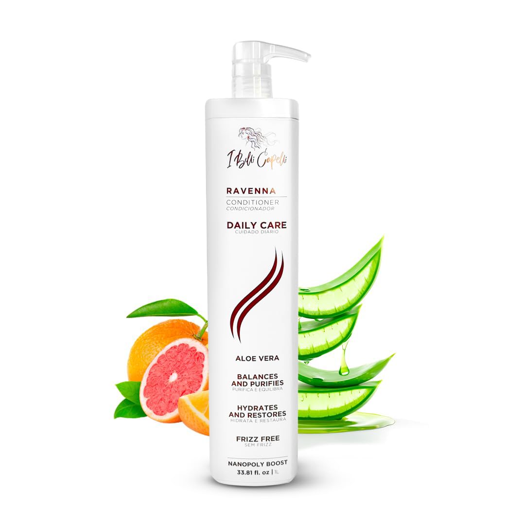 I Belli Capelli Ravenna Daily Care Shampoo, Conditioner, Mask & Oil Set