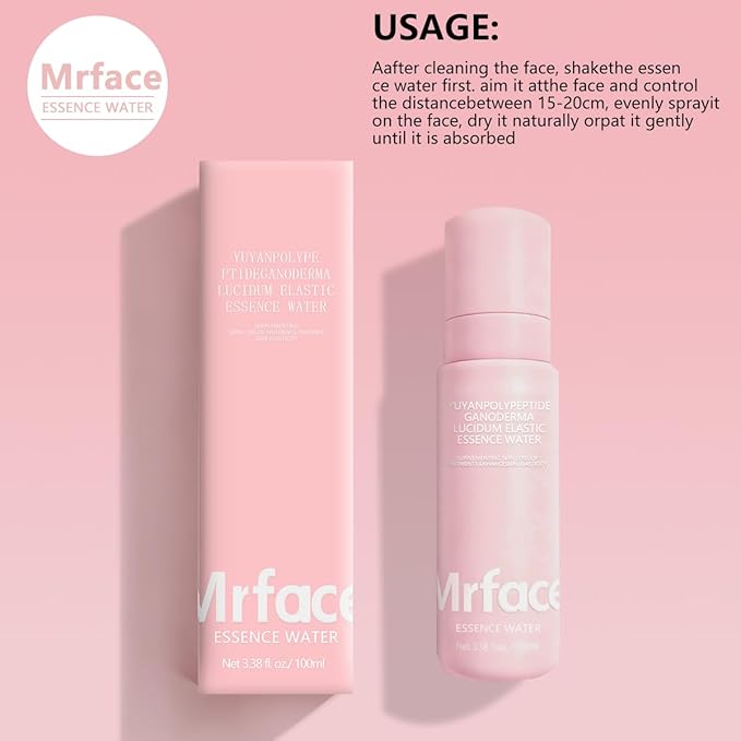 MRFACE Multi-Antioxidant Serum, Polypeptide & Ganoderma Lucidum, Anti Aging Serum for Face, Brighten, Skin Repair Moisturizer, 3.38 Fl Oz