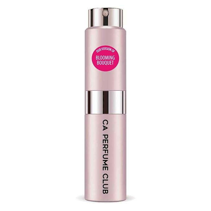 CA Perfume Impression of Blooming Bouquet for Women Floral Scent Long Lasting Perfumes for Women Eau De Parfum Travel Size Refillable Atomizer Spray 0.27 Fl Oz 8ml