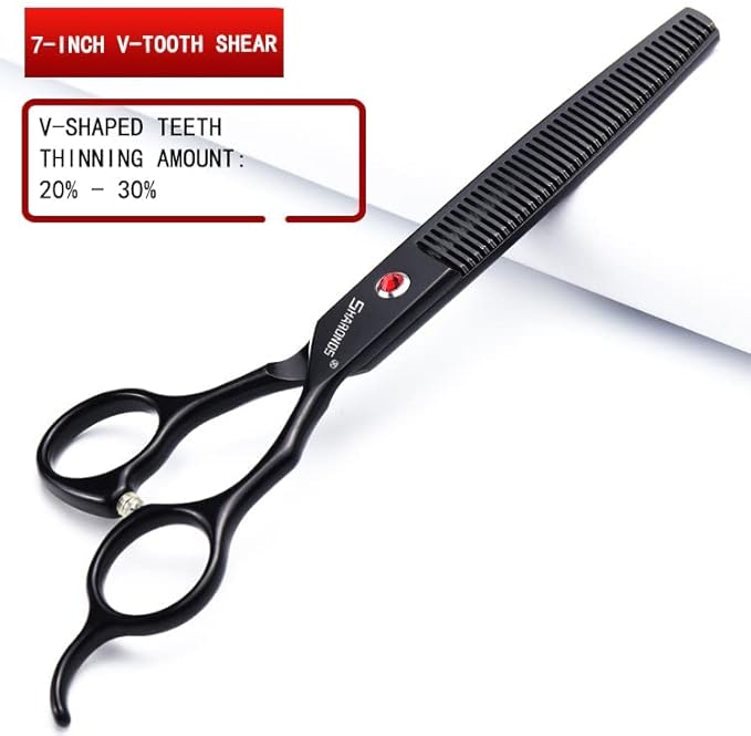 6/7 Inch Hairdressing Scissors Set Barber Shop Hair (7-inch 2pc)