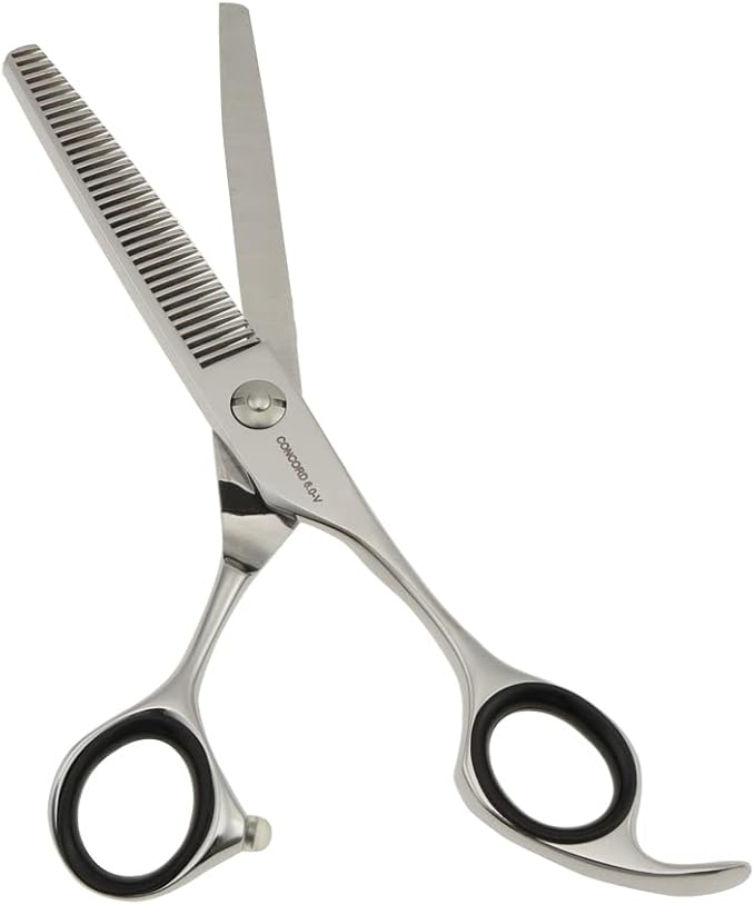 FOLELLO Hair Cutting Scissors for Women and Men – 6.0 440C Japan Stainless Steel Shears with Sword Blade and Tension Adjustment Screw – Salon and Home Use