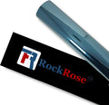 RockRose 50% Nano Ceramic Car Window Tint 40 in x 10 FT 2PLY Privacy Film Heat Block, 99% UVR, and 85% IRR Block for Auto or Home Strong Adhesive, Easy Shrink, Plotter Friendly - Charcoal