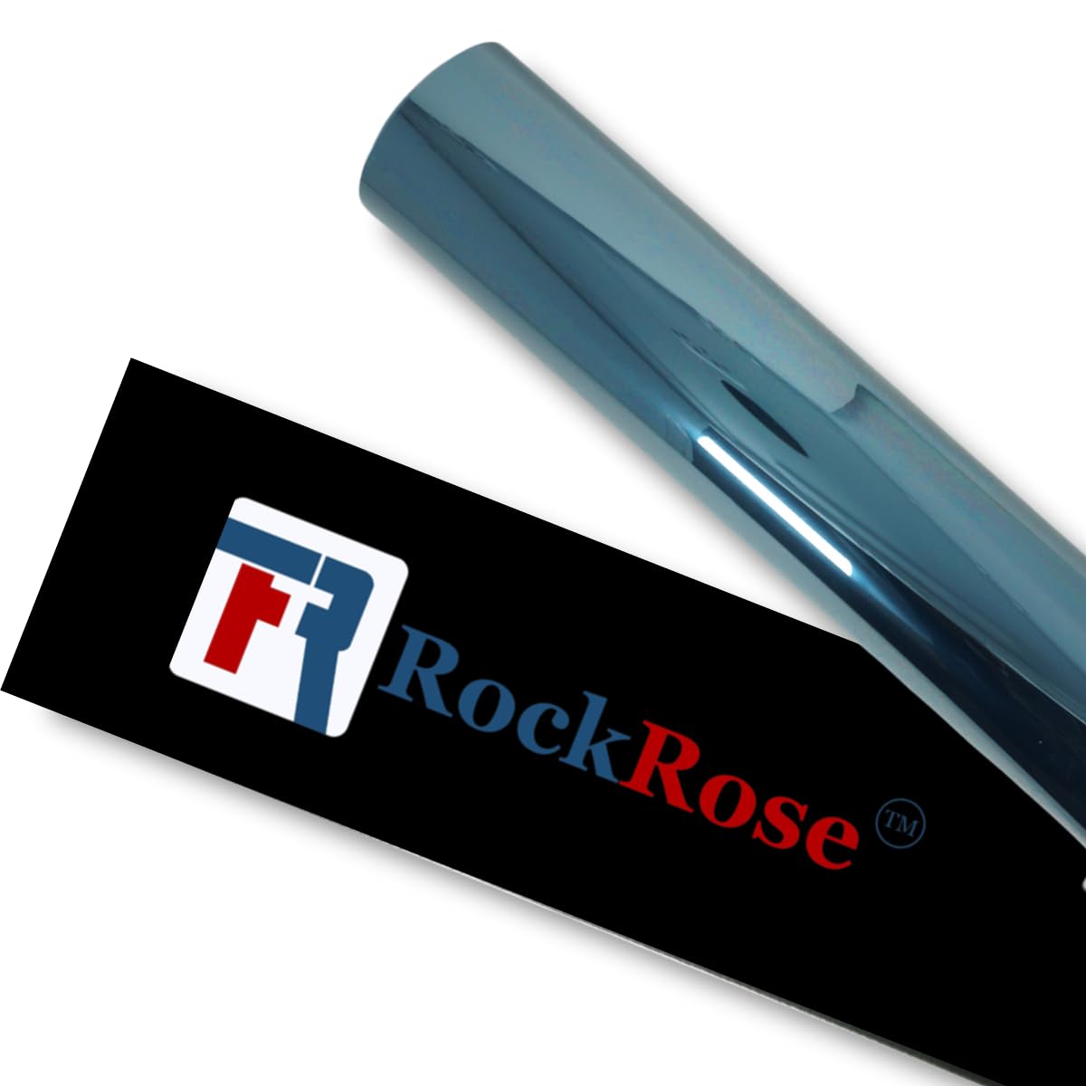 RockRose 75% Nano Ceramic Car Window Tint 20 in x 25FT 2PLY Privacy Film Heat Block, 99% UVR, and 85% IRR Block for Auto or Home Strong Adhesive, Easy Shrink, Plotter Friendly - Charcoal