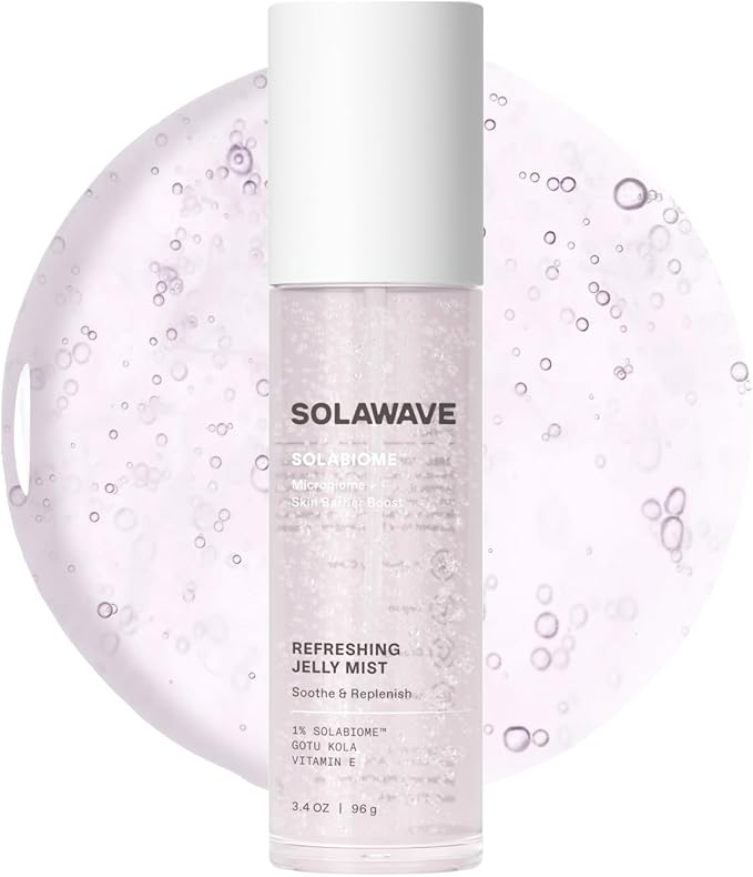 Solawave Refreshing Jelly Mist Toner - Gotu Kola & Pro Vitamin B5, 3.4oz