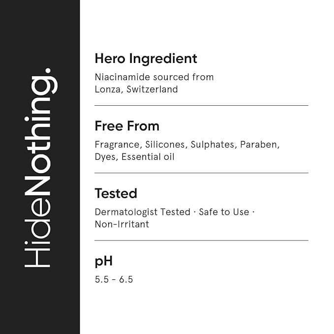 Minimalist 5% Niacinamide Serum with Hyaluronic Acid for Even-Looking Skin Tone | Hydrating Face Serum for Smoother-Looking Skin | For Women & Men | 1 Fl Oz / 30 ml