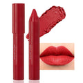 BINGBRUSH Crayon Matte Longwear Lipstick Pack Set,Moisture Smooth Color Stick Ultimate Lip Crayon for Makeup Collection - Waterproof Velvet Lipgloss (08#, 1 Count (Pack of 1))
