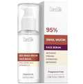 Caresilk Snail Mucin Serum - Face Hydrating Essence - Hyaluronic, Collagen, Royal Jelly - Advanced 95% Snail Peptide Moisturizer, Barrier Serum - 100 ml