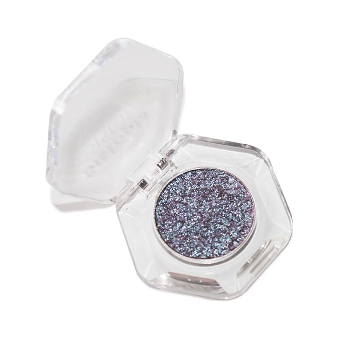 Bistopia Holographic Glitter Single Eyeshadow, Pearlescent Shimmer Metallic Cream Powder Eye Makeup, Blendable Long Lasting Waterproof, Multi-Use Face Highlighter, 2g. (Phoenix Rising)
