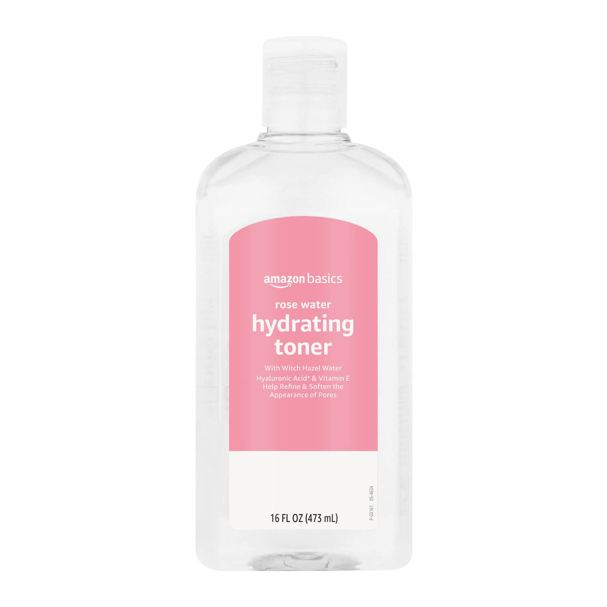 Amazon Basics Rose Water Hydrating Facial Toner, Alcohol Free, 16 fl oz