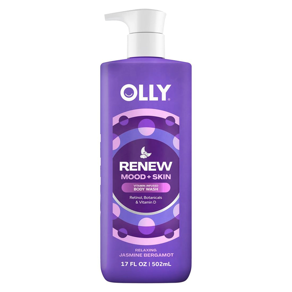 OLLY Renew Body Wash with Vitamin D, Retinol & Botanicals - 17oz