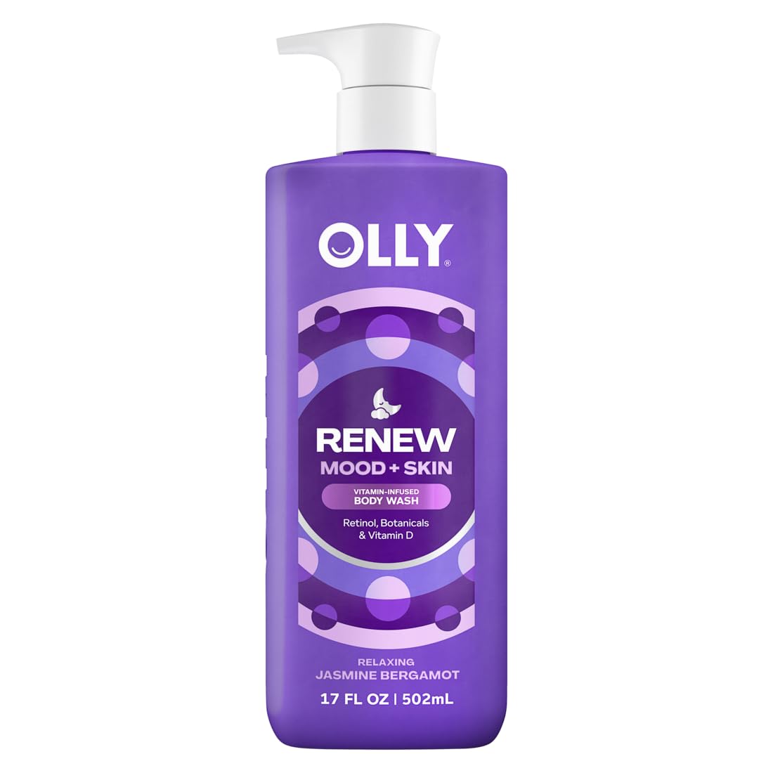OLLY Renew Body Wash with Vitamin D, Retinol & Botanicals - 17oz