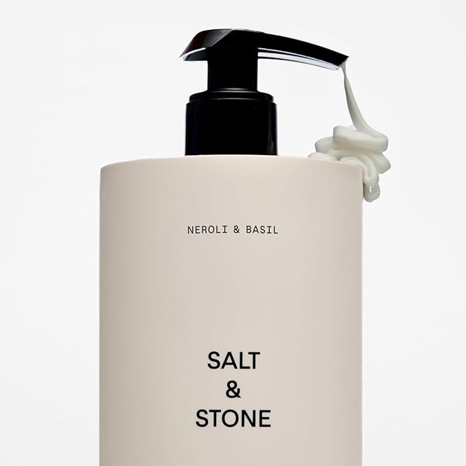 Salt & Stone Body Lotion for Women & Men, Vegan, Neroli & Basil 15.2 fl oz