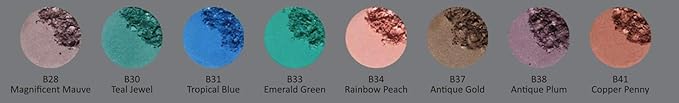Pure Ziva Antique Plum Light Purple Lavender Shimmer Pressed Powder Single Vegan Eyeshadow; Talc, Paraben & Cruelty Free