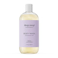 Deep Steep Fresh Lavender Body Wash, Hydrating Shower Gel with Hyaluronic Acid & Shea Butter for Sensitive Skin, Bodywash for Women & Men, 17 Fl Oz, 1-Pack