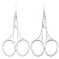 Motanar Multicolor Professional Grooming Scissors for Facial Hair Removal