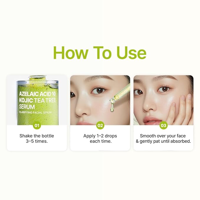 PURITO Azelaic 10% + Kojic Serum | Blemish Care, Redness Relief 1.01 Fl.oz