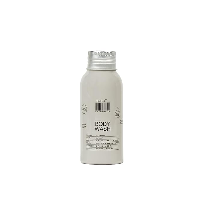 DedCool Body Wash | 01 Taunt | Shea Butter & Snow Mushroom | Hydrating, Non-Toxic, Vegan | Bergamot, Dew, Vanilla & Amber | 2 fl oz