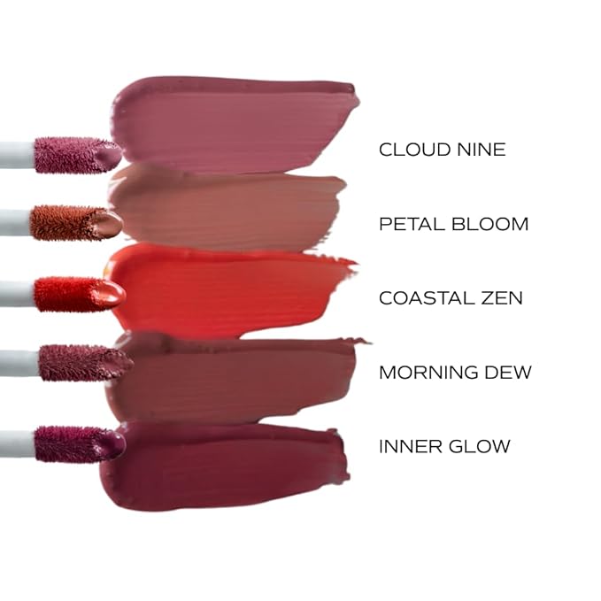 SONELA Blissful Moment Dewy Liquid Blush — Buildable, Adaptogens + Hyaluronic Acid, Long-Lasting, Vegan, Clean Makeup, 0.27 fl oz