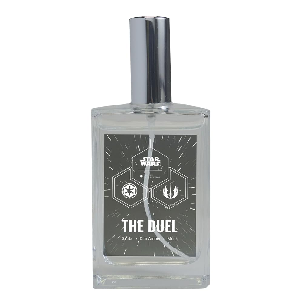 Hotel Collection | Star Wars - The Duel Room Spray | Light vs Dark Side | Luxury Room Spray | Santal Dim Amber and Musk 3.5 fl oz