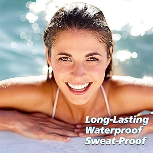 Eyebrow Powder with Professional Brush - Waterproof, Sweat-Resistant & Smudge-Proof, Long-Lasting Formula for Effortless Beginner Brow Styling, Black Brown