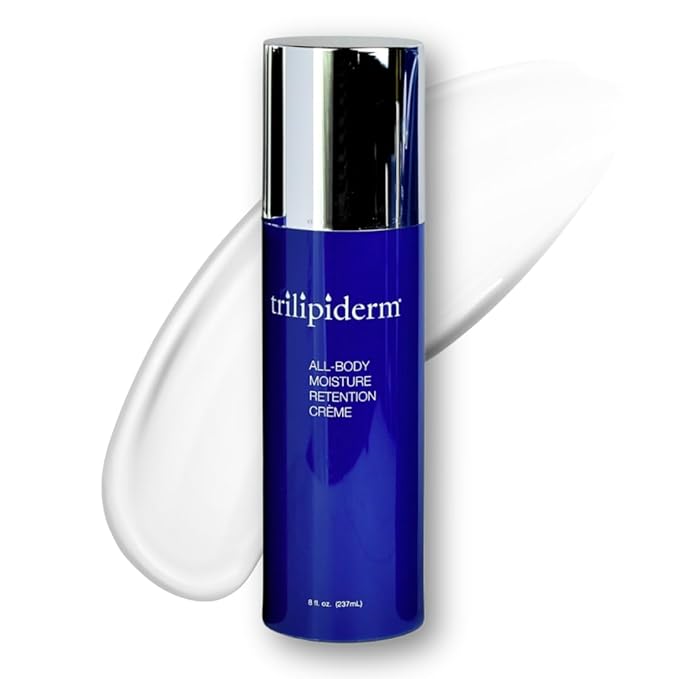 Trilipiderm All-Body Moisture Retention Creme, Dry Skin Moisturizer, 8 oz