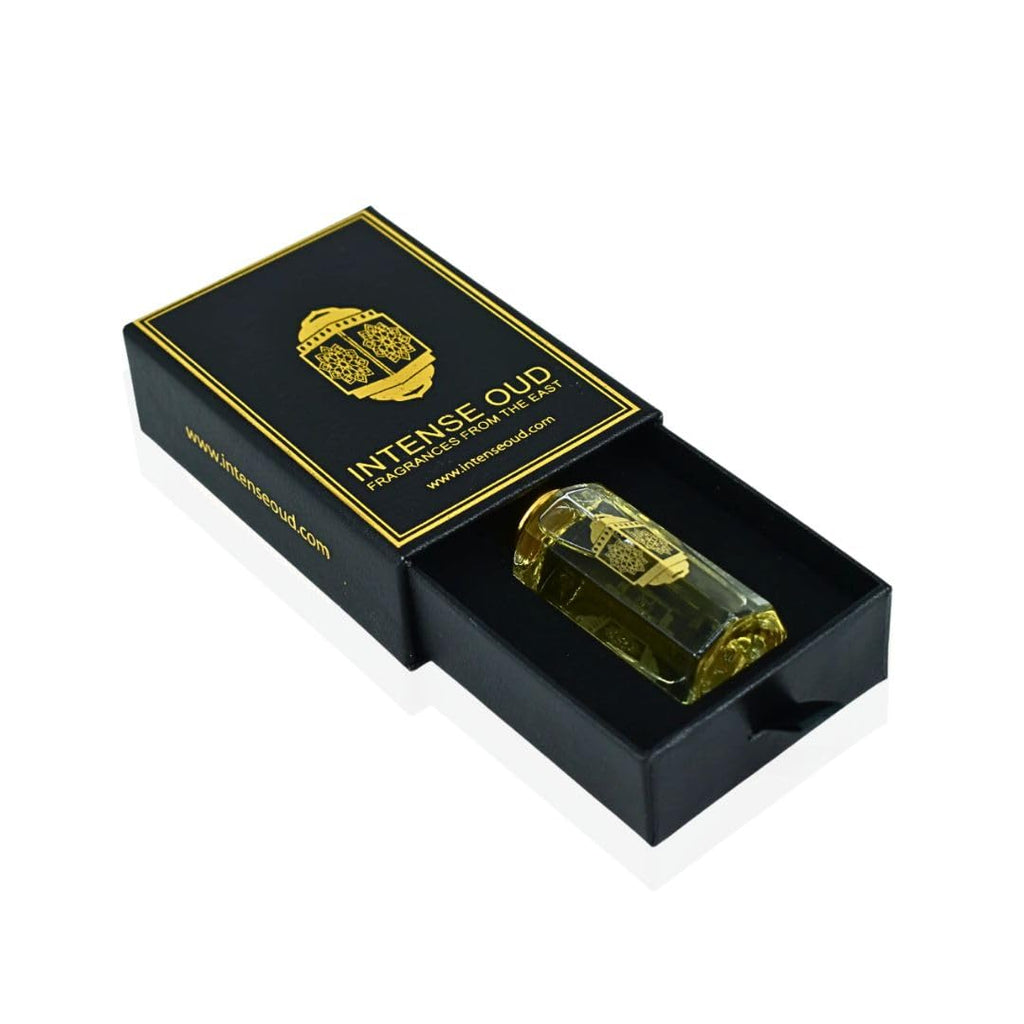 INTENSE OUD Scandalous Long Lasting Arabian Perfume Oils for Women 12ML (0.40 OZ) Floral Fruity Fragrance Oil with a Warm Finish - Concentrated Perfume Oil in an Elegant Black Gift Box