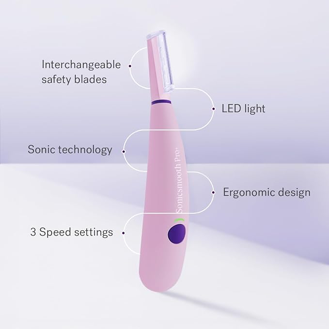 Michael Todd Beauty Sonicsmooth Pro+ Dermaplaning System & Eyebrow Trimmer