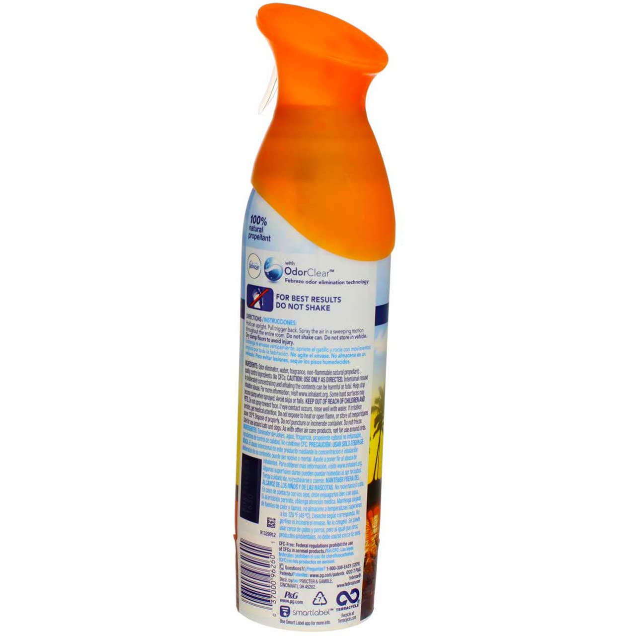 Febreze Air Freshener, Hawaiian Aloha, 8.8 Ounces (Pack of 3)