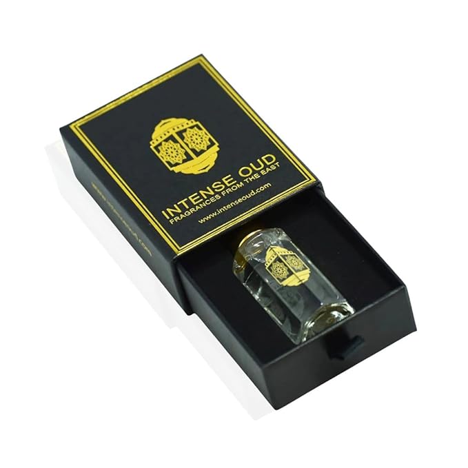 INTENSE OUD Tasfiq Long Lasting Arabian Perfume Oils for Women 12ML (0.40 OZ) Fragrance Oil With Fruity & Woody Notes – Concentrated Perfume Oil & Premium Valentines Day Gift With Black Box