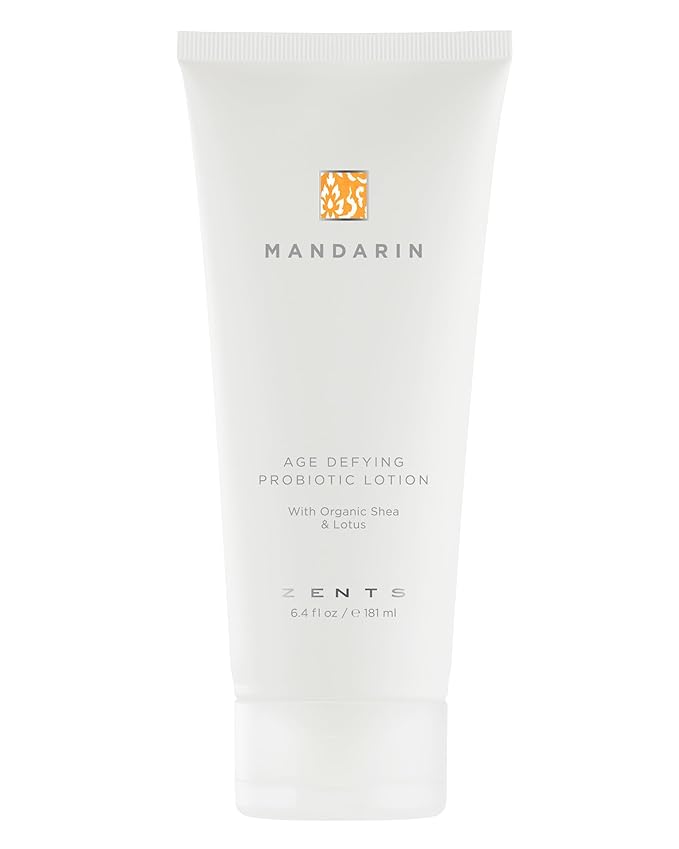 Zents Age-Defying Probiotic Body & Hand Lotion (Mandarin) 6.4 fl oz