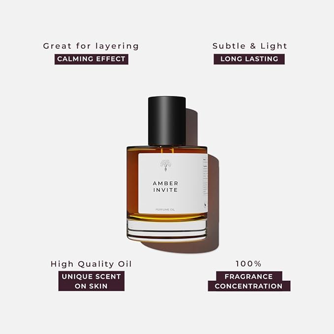 Eternal perfume oils Amber Invite Perfumes for women Alcohol Free Womens Perfume Long Lasting Eau De Parfum 1.69 FL Oz with 1 FL Oz Designer Perfume (Pack of 2)