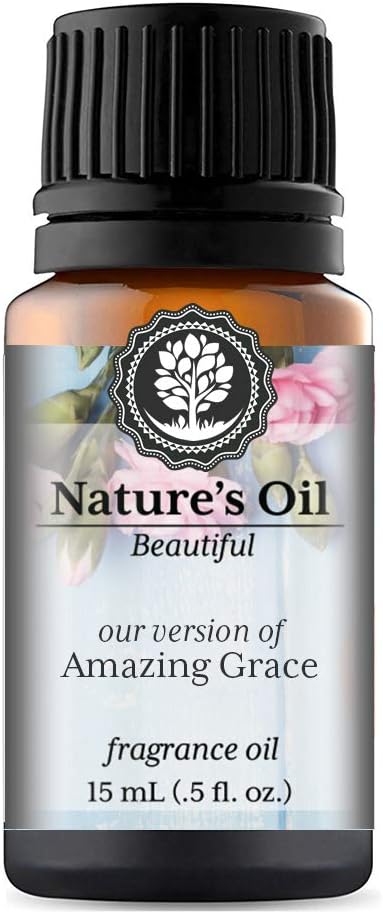 Amazing Grace Fragrance Oil for Perfume, Cologne, Diffusers, Soap Making, Candle Making, Lotion, Home Scents, Linen Spray, Bath Bombs