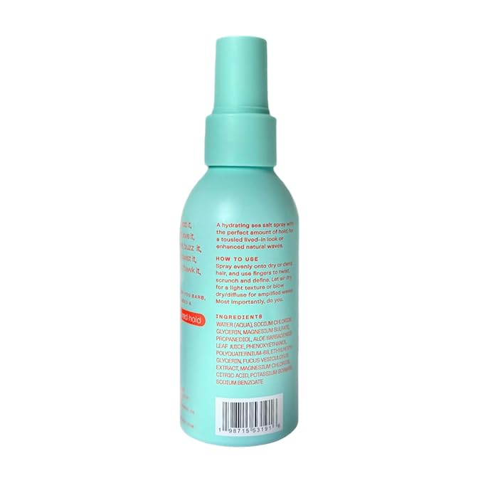 Barb Sea Salt Spray for Hair, Texturizing Beach Wave Spray for Women & Men